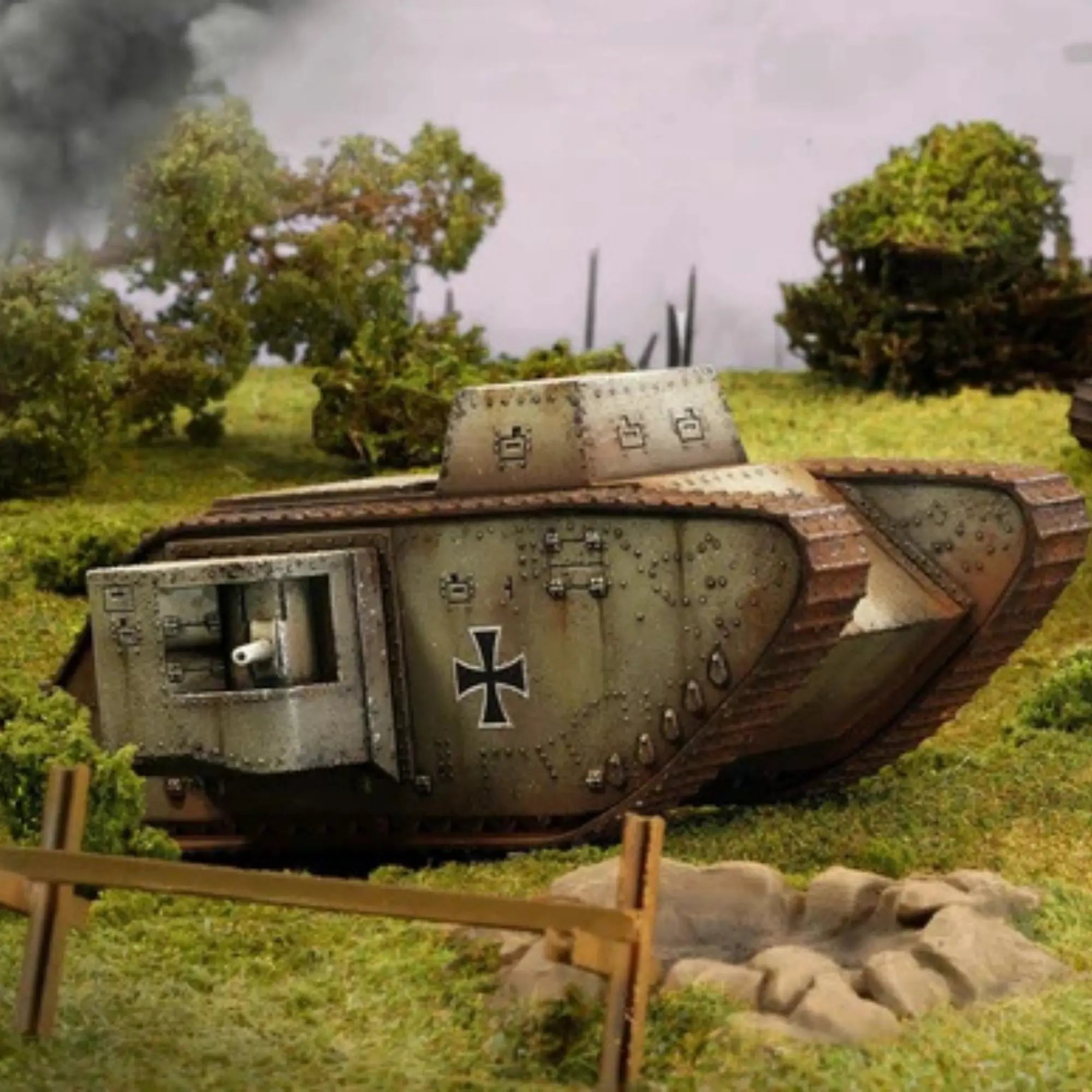 Not AI-Generated: The Truth Behind the Trench Vehicles and Art